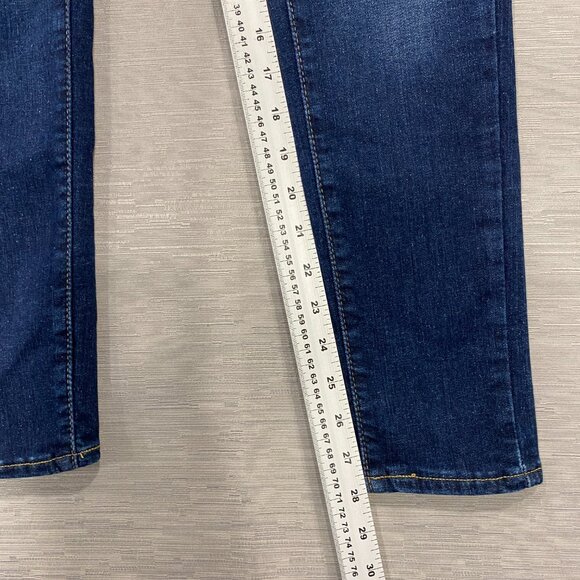 Levis 720 Jeans Womens 27 x 28 High Rise Super Skinny Medium Wash Stretch Denim - Picture 8 of 14